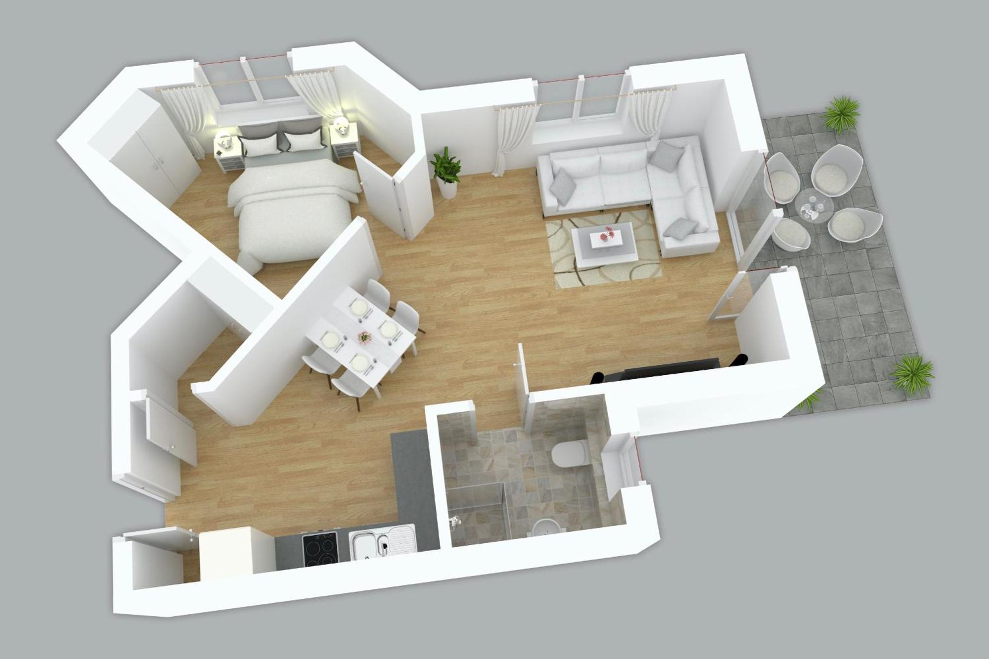 Myhome Ruegen - Haus Sonnenmeer Sellin  Pokoj fotografie